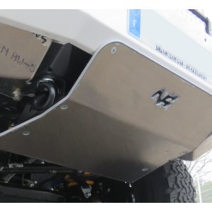 Ski de protection avant en aluminium de 8mm pour Toyota HDJ80 avec pare chocs N4-Offroad