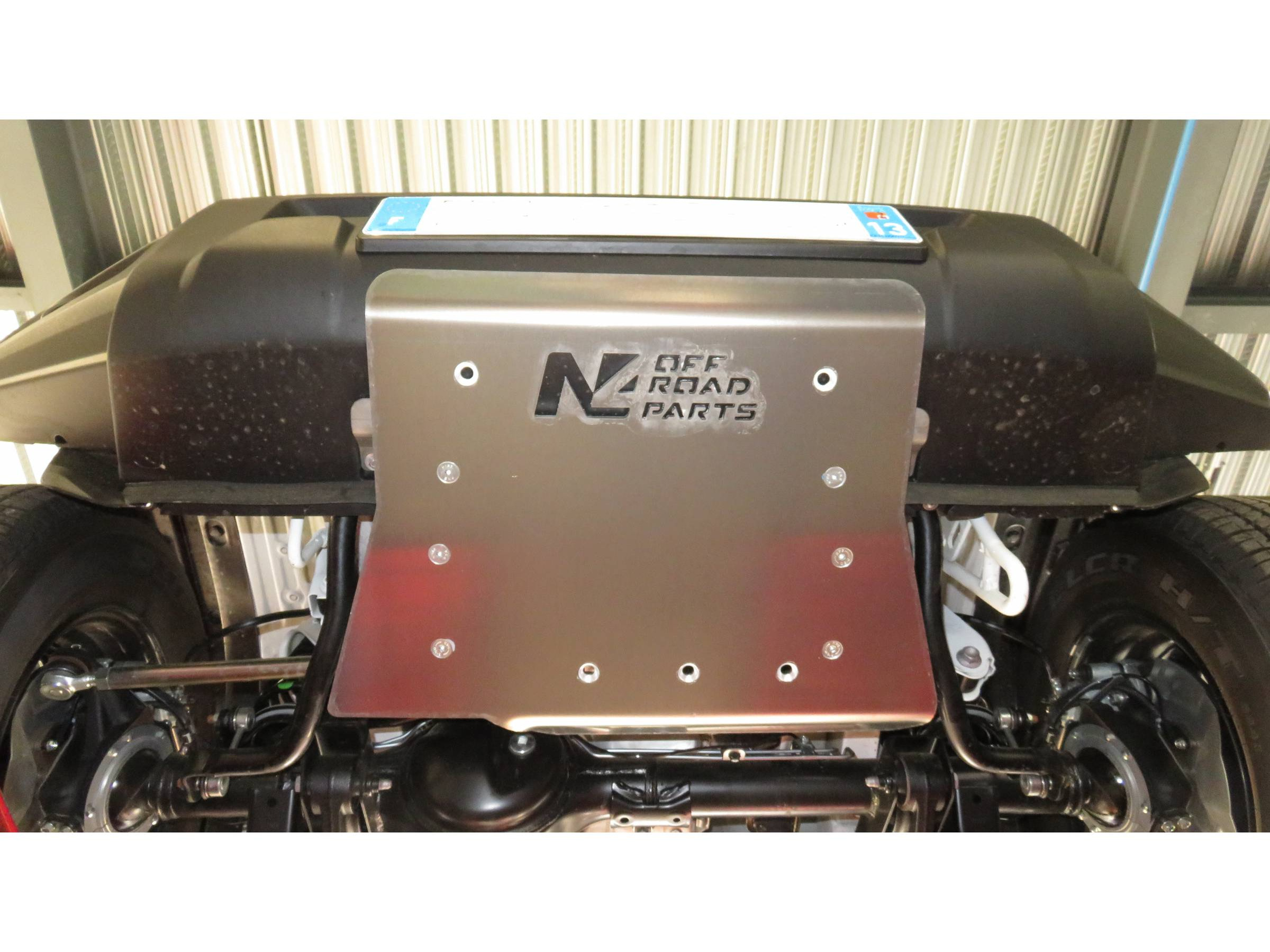 Ski de protection avant en aluminium de 6mm pour Suzuki Jimny après 2018 N4-Offroad