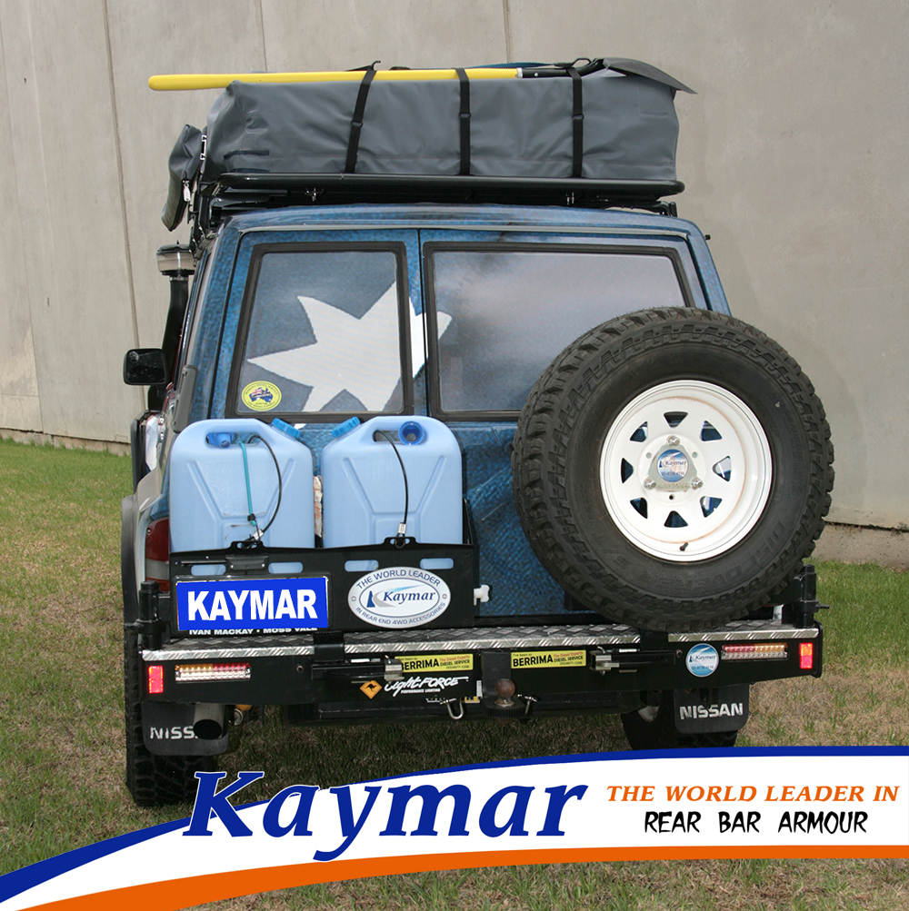 Pare chocs arrière Kaymar pour Nissan Patrol GR Y60