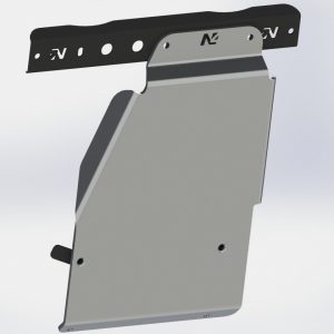 Ski de protection boîte de transfert en aluminium de 8mm pour Ford Ranger II et BT50 2006-2011 N4-Offroad