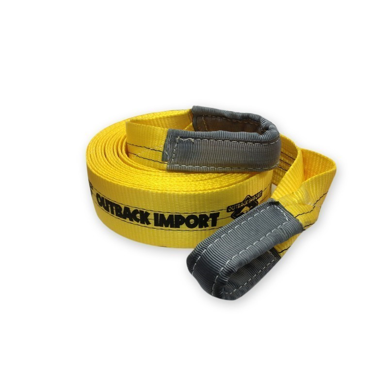 Sangle de traction 10M 12T - largeur 90mm OUTBACK IMPORT jaune