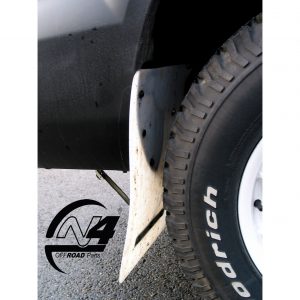 Bavettes noires semi-rigides 325x495mm N4-Offroad