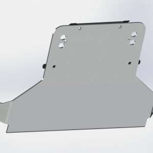 Ski de protection boîtes vitesses et transfert en aluminium de 8mm pour Volkswagen Amarok N4-Offroad