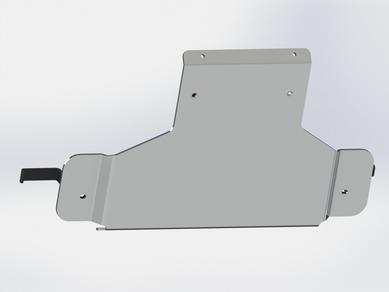 Ski de protection boîte de transfert en aluminium de 8mm pour Ford Ranger après 2012 N4-Offroad