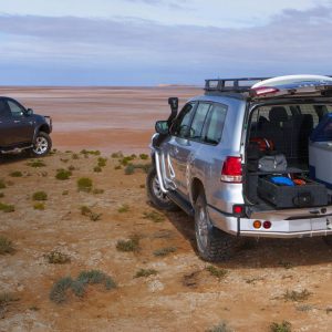 ARB - Tiroir Bas et Plancher Coulissant - Dim Ext 1045x535x140mm Dim Int 960x450x75mm