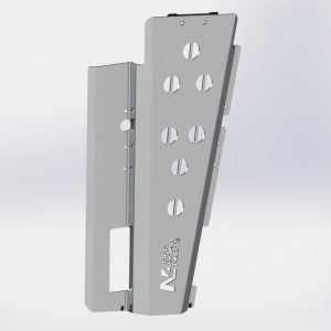 Ski de protection central en aluminium de 6mm pour Ford Kuga 4x4 2016-2020