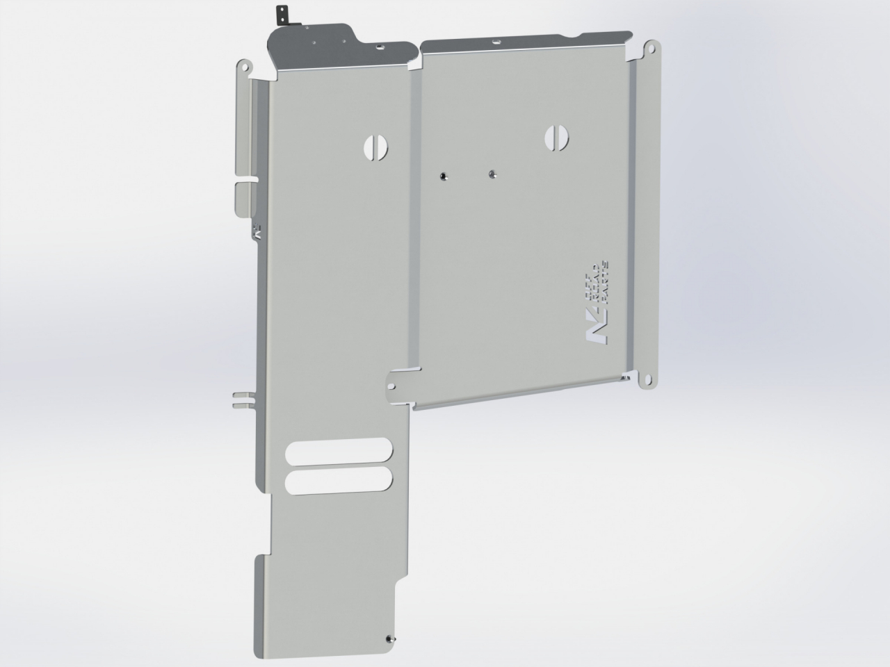 Ski de protection en aluminium de 8mm boîte de tranfert et réservoir pour Jeep Wrangler JL 2.0L Essence 3 portes N4-Offroad