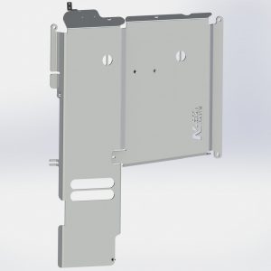 Ski de protection en aluminium de 8mm boîtes vitesses - transfert et réservoir Jeep Wrangler JL V6 3 portes N4-Offroad