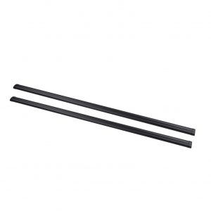 CROSS BAR 1500MM BLACK PAIR