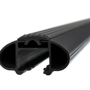 CROSS BAR 1500MM BLACK SINGLE