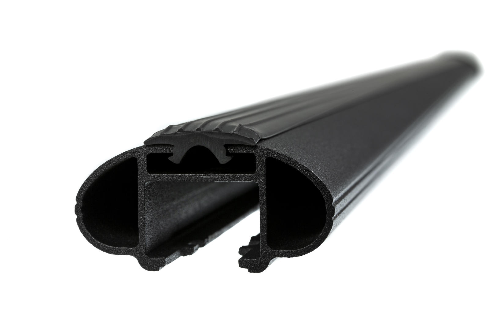 CROSS BAR 1500MM BLACK SINGLE