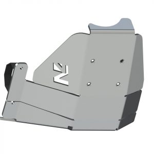 Ski de protection de nez de pont arrière en aluminium de 10mm pour Iveco Daily 3 4x4 phase 2 après 2019 N4-Offroad