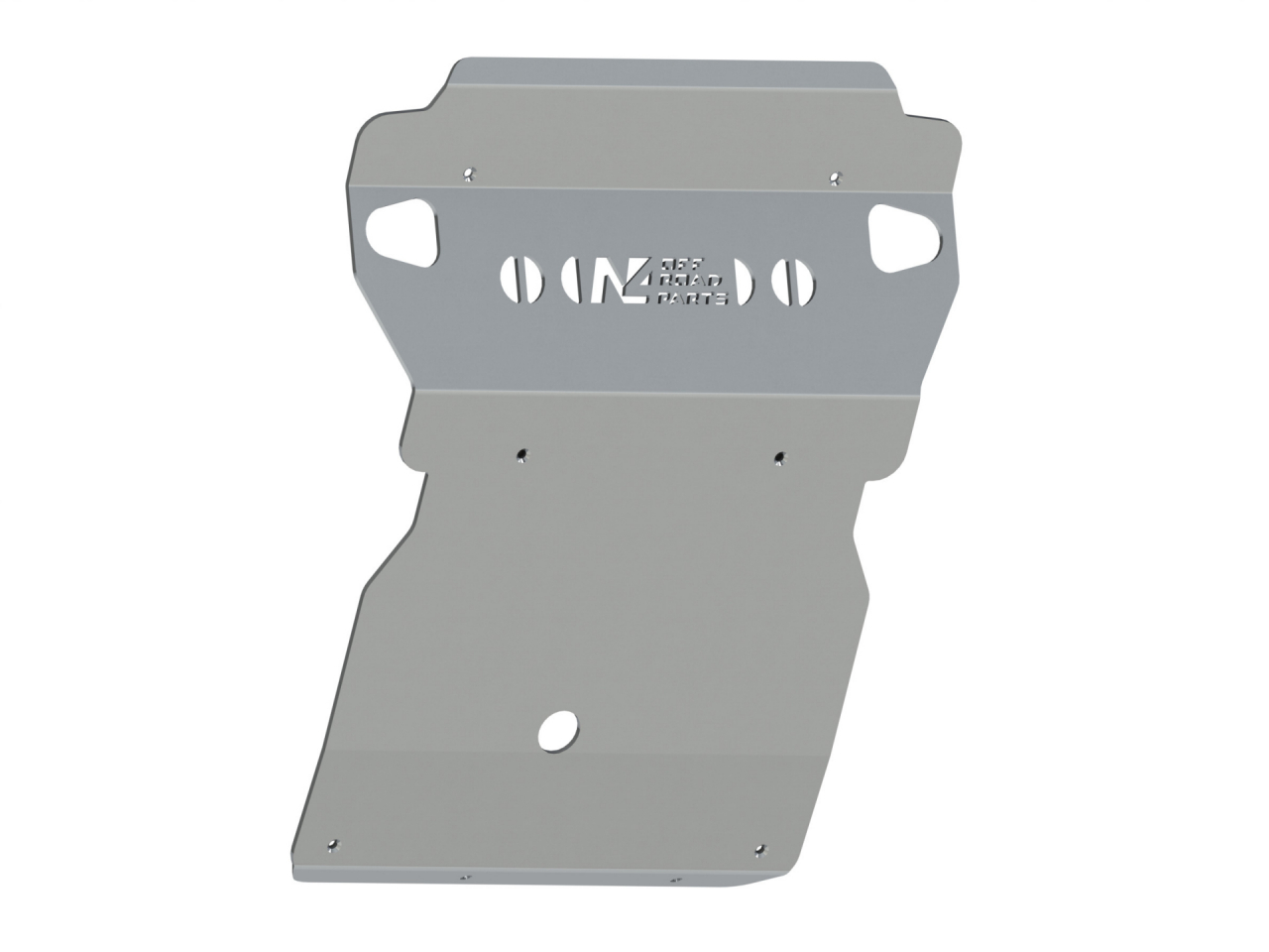 Ski de protection avant en aluminium de 8mm pour Mitsubishi Pajero IV après 2007 N4-Offroad