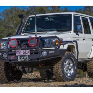 Deluxe Winch bar ARB Toyota LC70 76-78-79 >07 ac elarg.