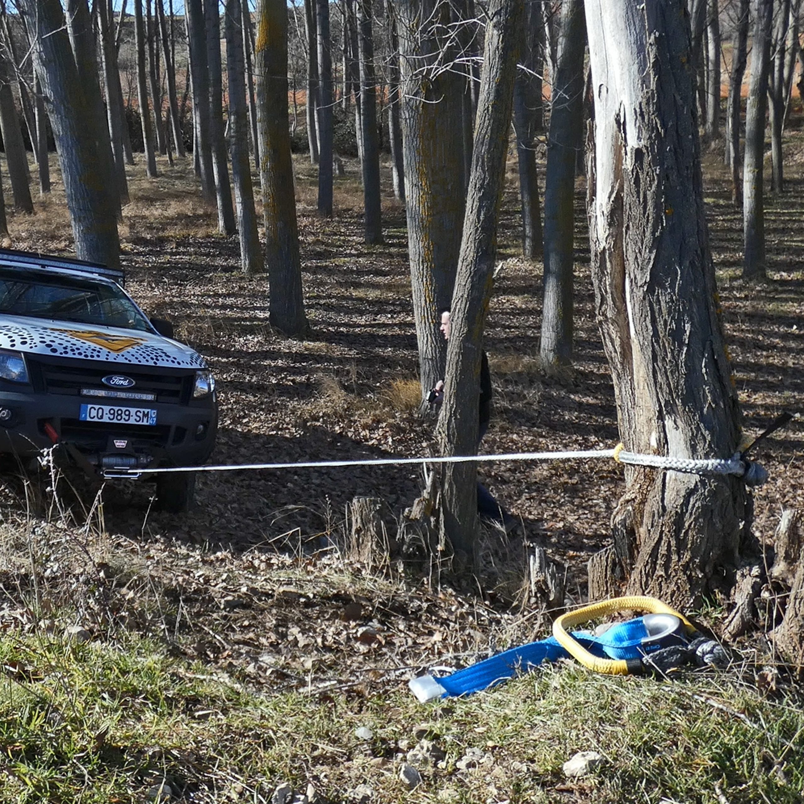 Cable synthétique OUTBACK Diam 10 x 24m avec crochet synthétique – Image 2