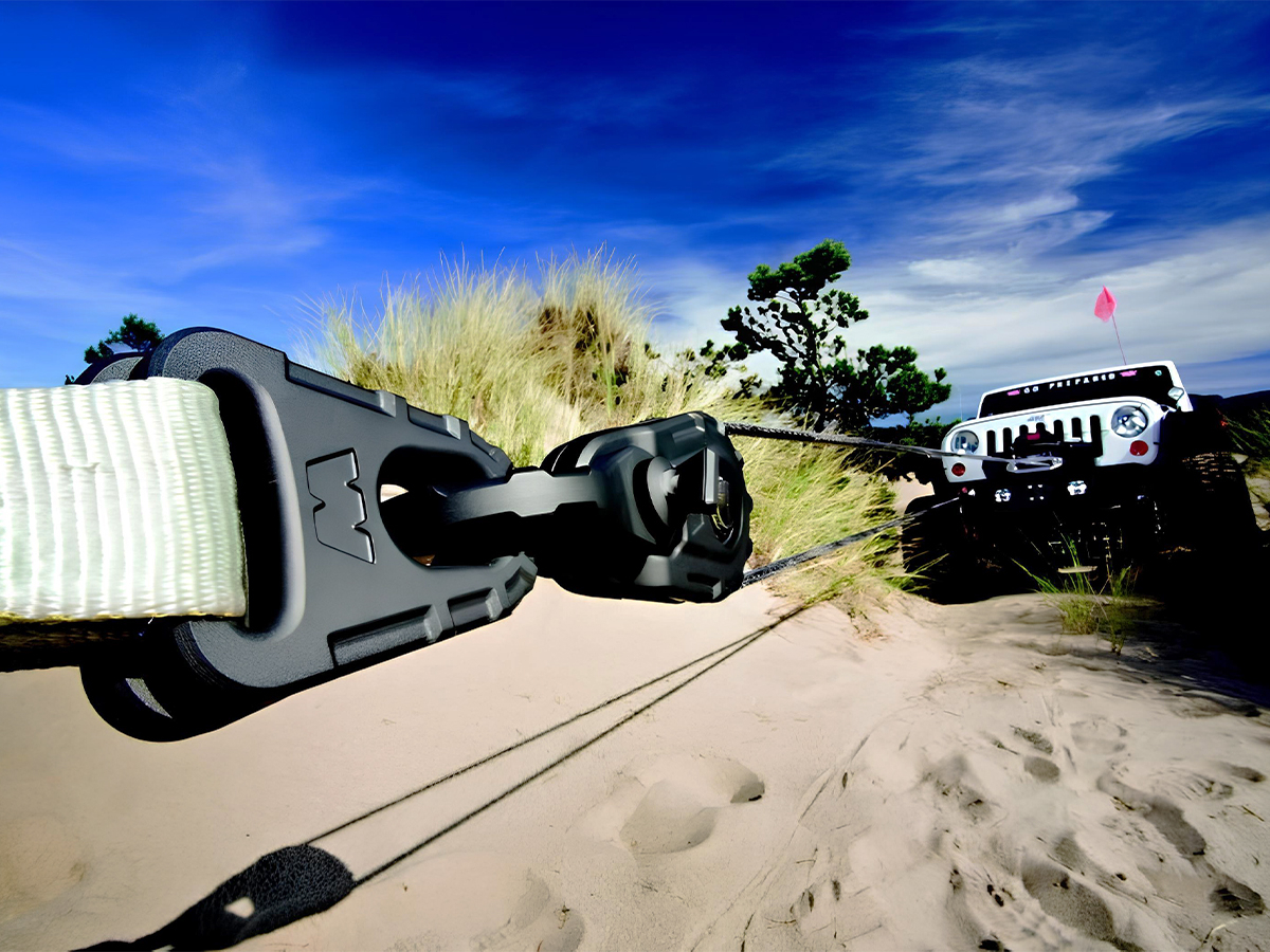 Poulie ouvrante de mouflage Epic gunmetal 12T Warn – Image 2