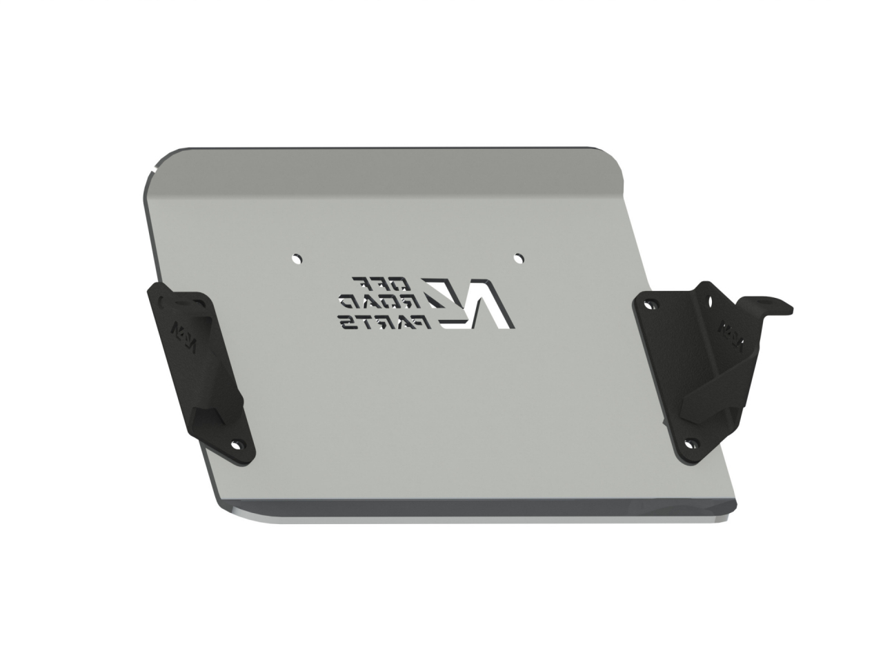 Ski de protection avant en aluminium de 8mm pour Toyota HZJ75 BJ73 HZJ78 HZJ79 avant 2007 N4-Offroad – Image 2