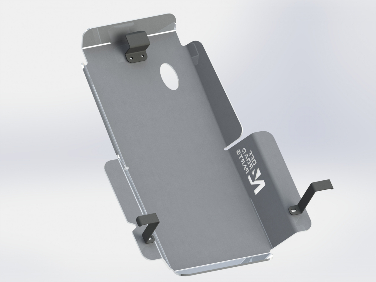 Ski de protection boîtes vitesses et transfert en aluminium de 8mm pour Iveco Massif 5 portes N4-Offroad – Image 2