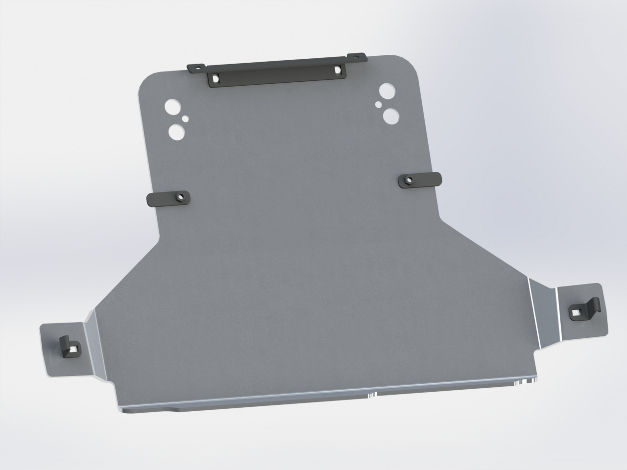 Ski de protection boîtes vitesses et transfert en aluminium de 8mm pour Volkswagen Amarok N4-Offroad – Image 2