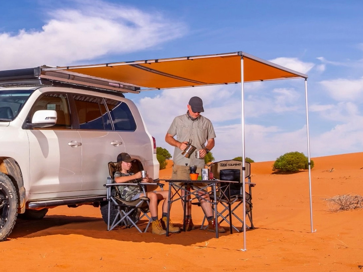 PROMO Auvent ARB 2500 x 2500 mm (avec LED incluse) + Chaise Base Camp OFFERTE – Image 2