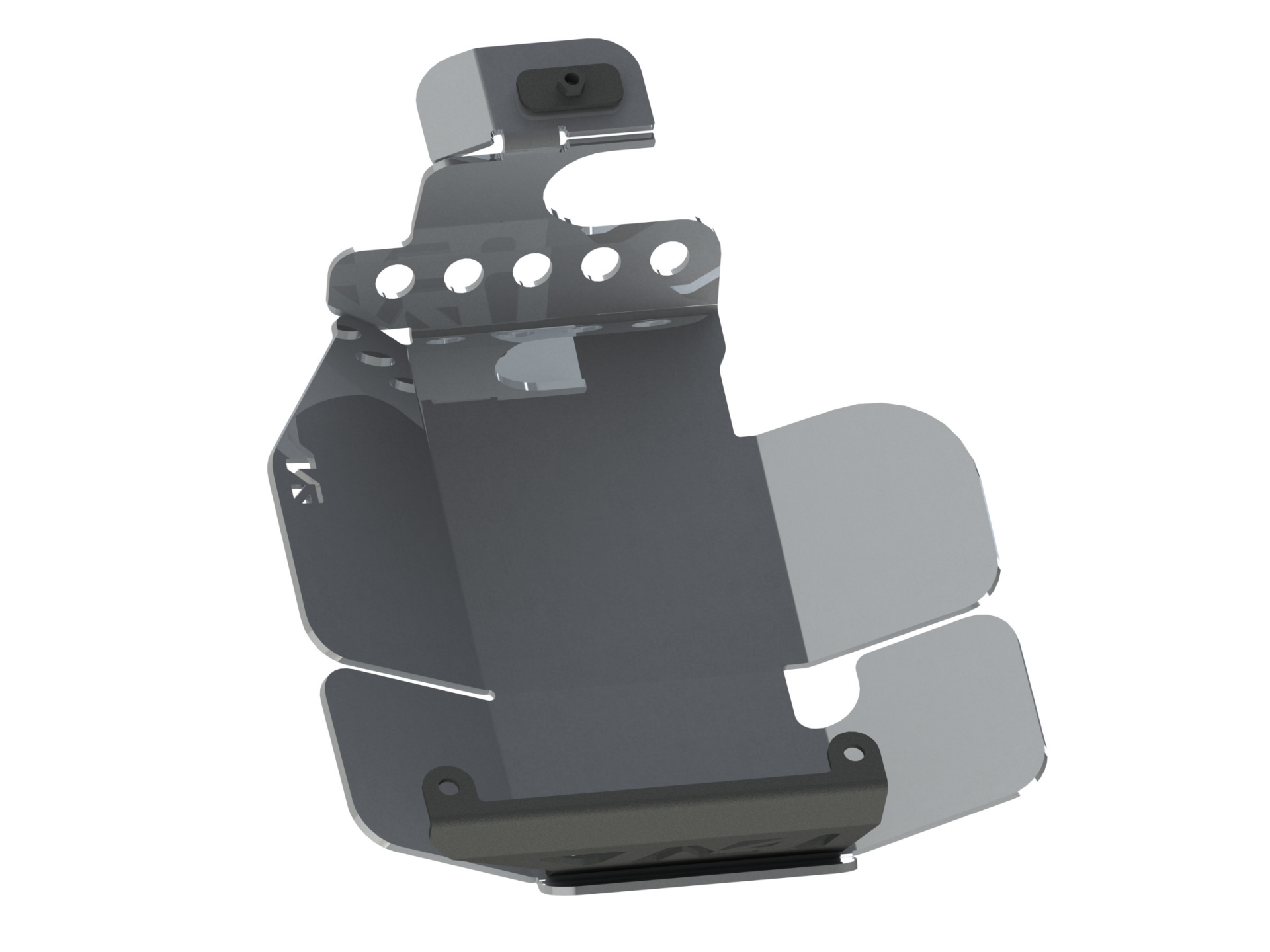 Ski de protection de pont arrière en aluminium de 6mm pour Mercedes Vito Viano 4x4 W447 N4-Offroad – Image 2