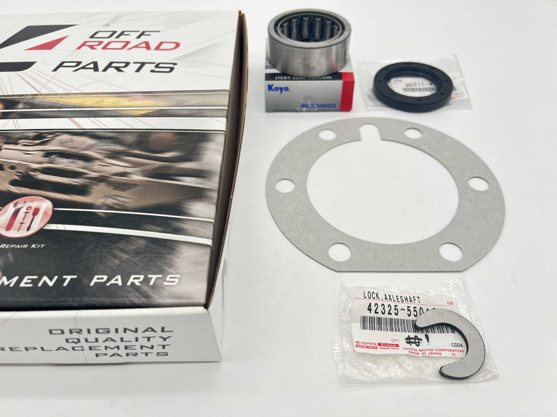 Kit roulement de roue arrière Land Cruiser montage semi-flottant N4-Offroad – Image 2