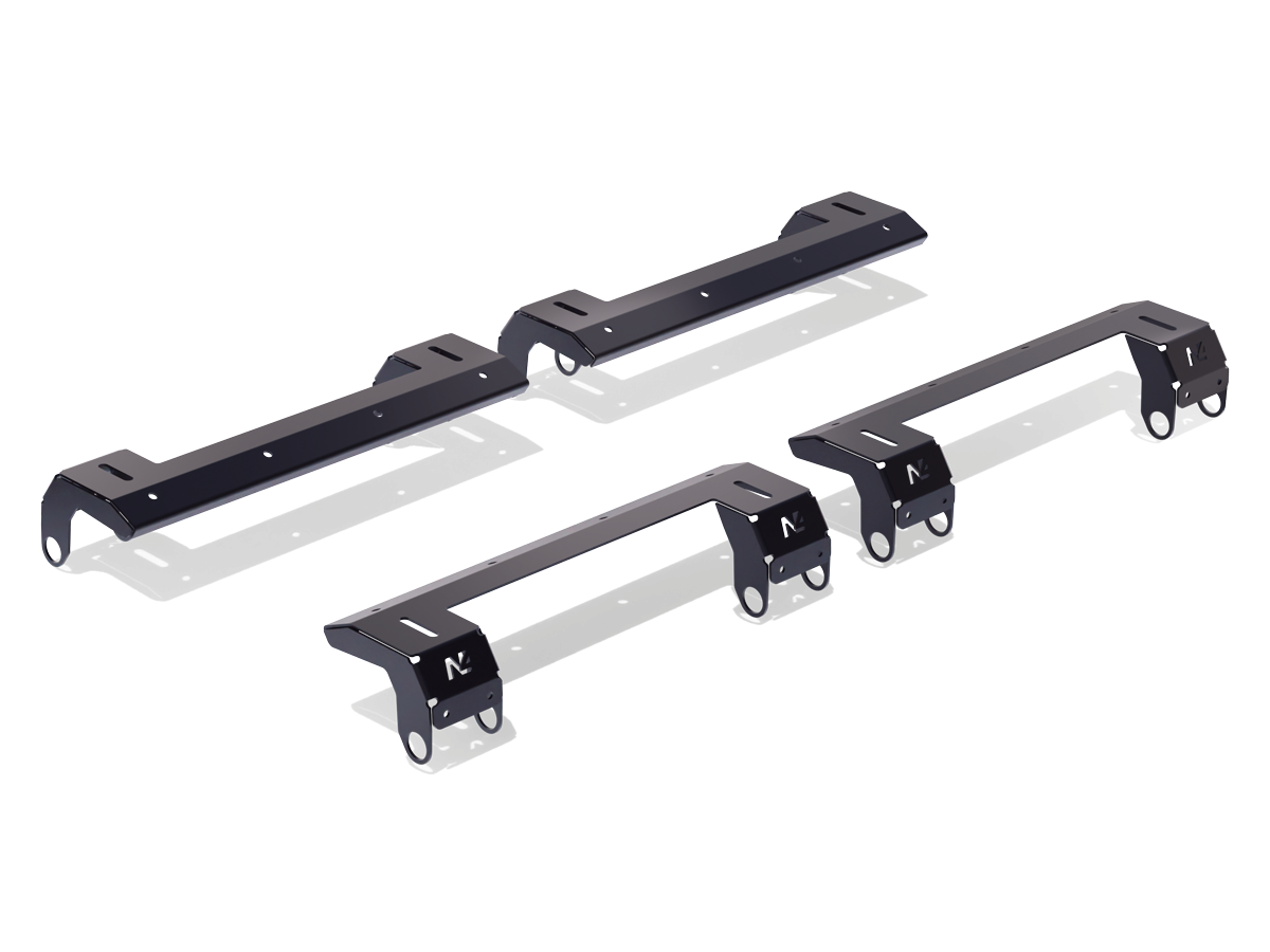 Kit fixation N4-Offroad pour installation galerie 3-4 Rhino rack sur Ineos Grenadier