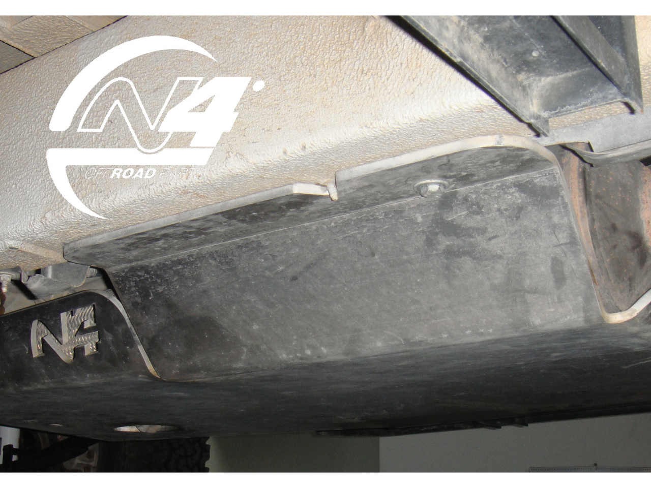 Ski de protection boîtes vitesses et transfert en aluminium de 8mm pour Iveco Massif 5 portes N4-Offroad – Image 3