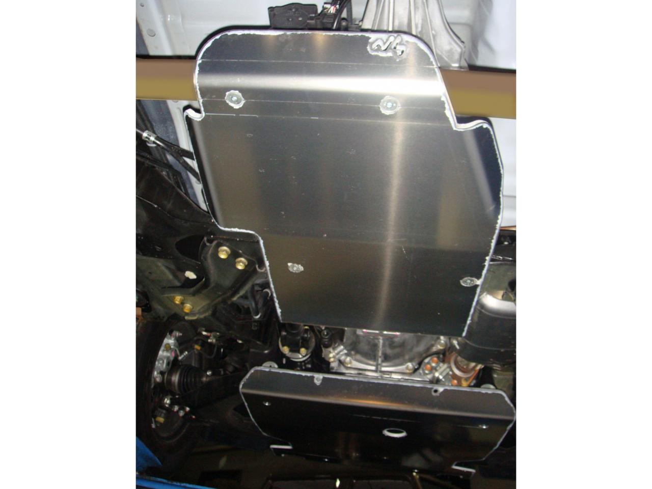 Ski de protection boîte de transfert en aluminium de 8mm pour Isuzu DMax 2012-2020 N4-Offroad – Image 3