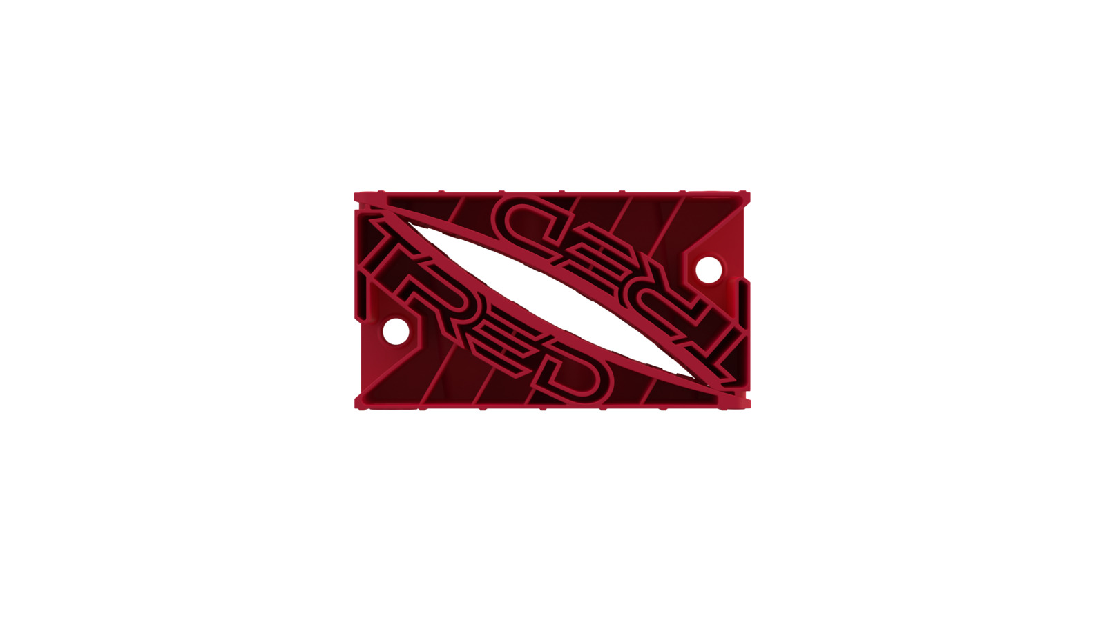 TRED GT WHEEL CHOCK - RED ARB RED – Image 3