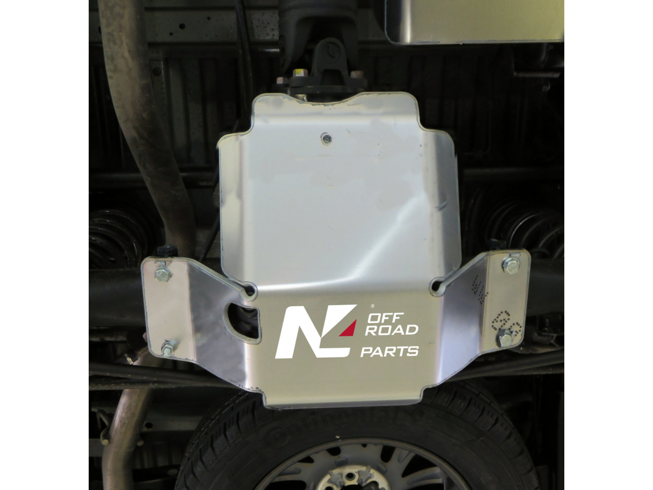 Ski de protection de nez de pont arrière en aluminium de 8mm pour Nissan Navara D23 NP300 2016-2019 N4-Offroad – Image 3