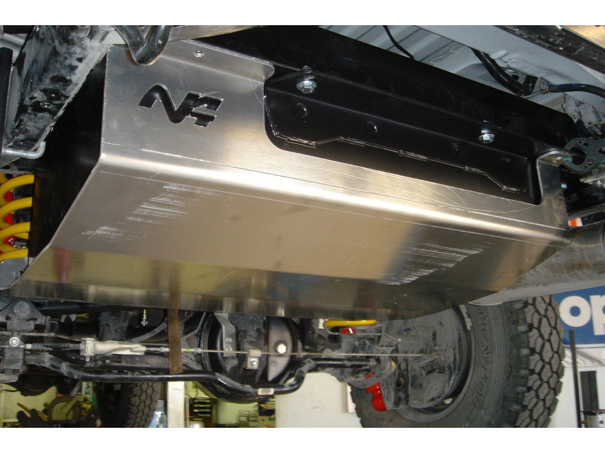 Ski de protection de réservoir supplémentaire LRA en aluminium de 5mm pour Toyota HDJ100 N4-Offroad – Image 3