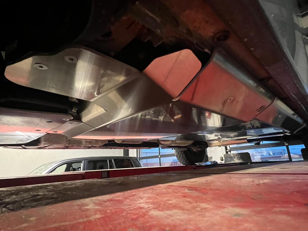 Ski réservoir carburant + adblue + webasto en aluminium de 5mm Volkswagen Transporter T6-T6.1 N4-Offroad – Image 3