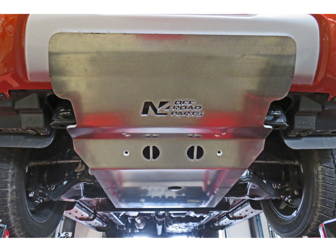 Ski de protection avant Offroad en aluminium de 8mm pour Toyota Hilux Revo 01-2019-12-2020 N4-Offroad – Image 3