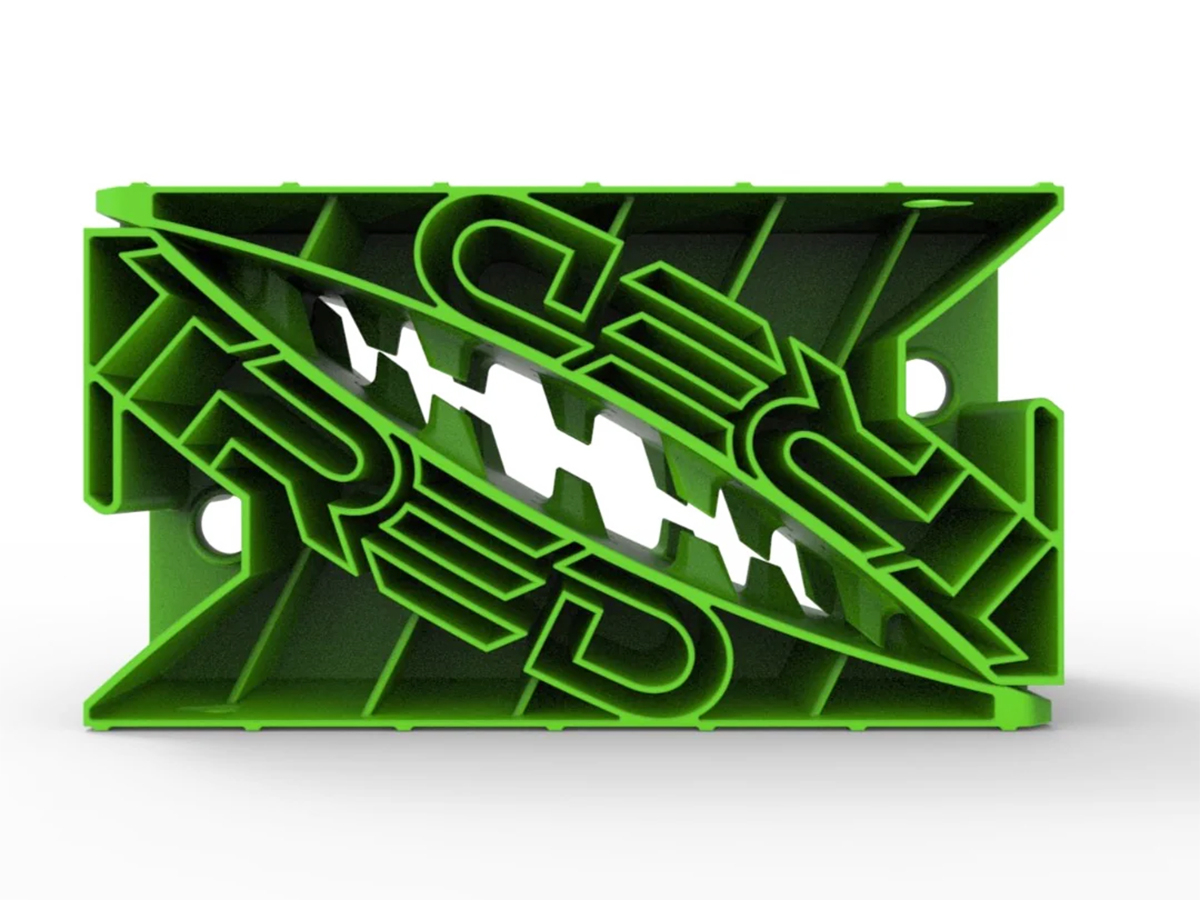 Cales de roue Wheel Chock verte Tred - La paire – Image 3