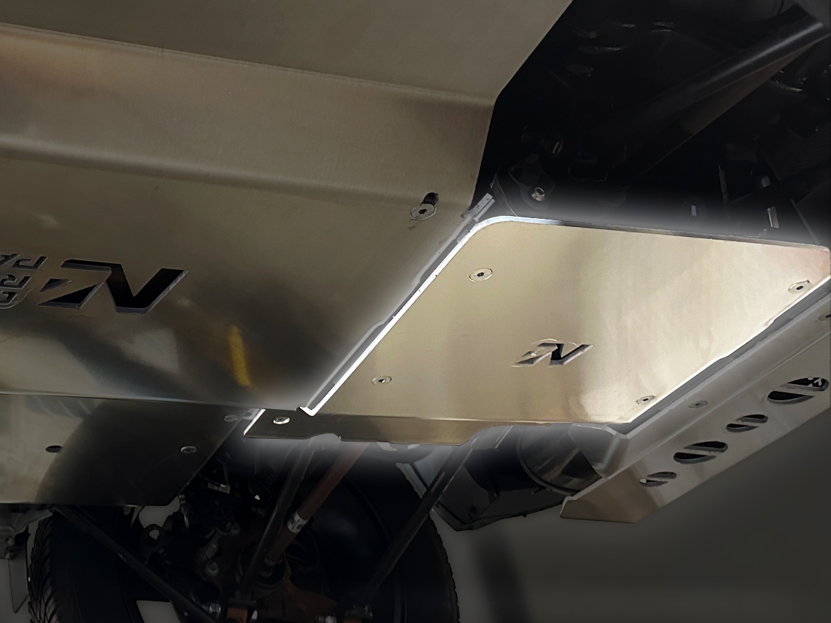 Ski protection pont arrière aluminium 6mm Dacia Duster 4x4 2024+ N4-Offroad – Image 2