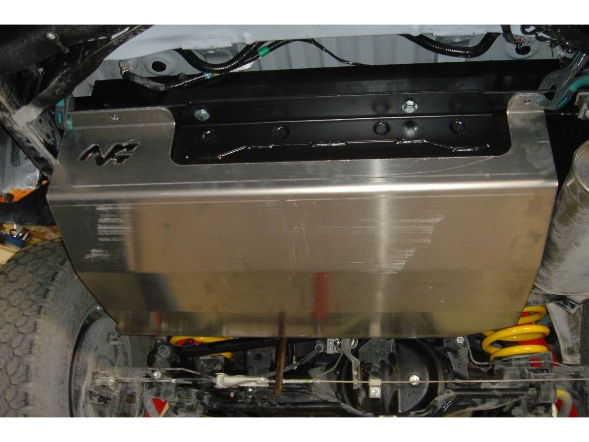 Ski de protection de réservoir supplémentaire LRA en aluminium de 5mm pour Toyota HDJ100 N4-Offroad – Image 4