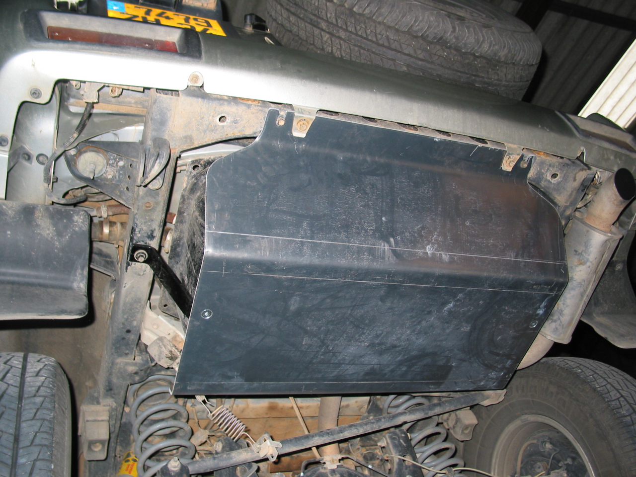 Ski de protection de réservoir en aluminium de 6mm pour Toyota KZJ90 KDJ90 N4-Offroad – Image 4