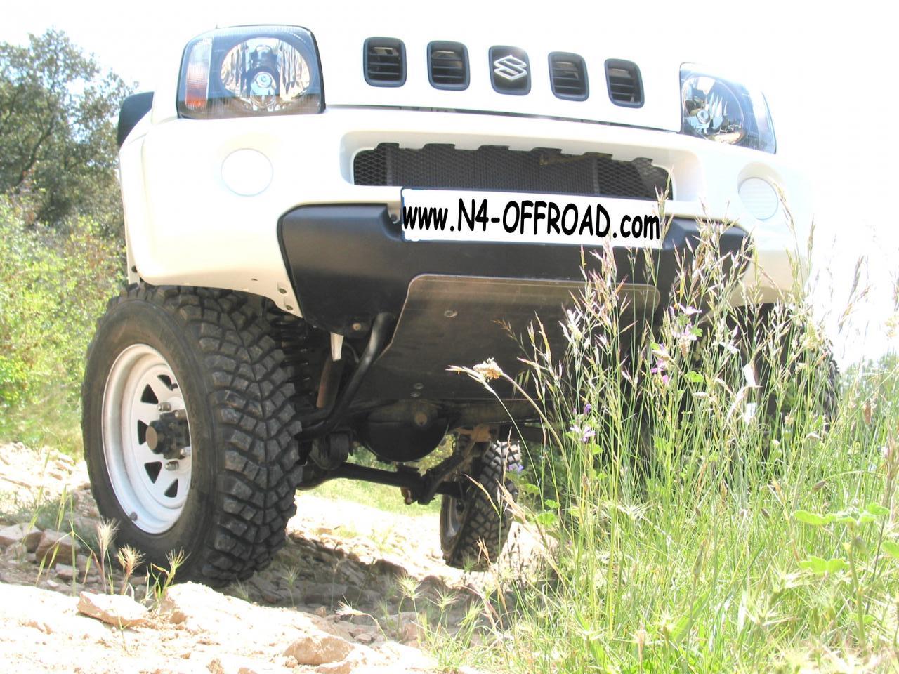 Ski de protection avant en aluminium de 8mm pour Suzuki Jimny DDIS N4-Offroad – Image 4