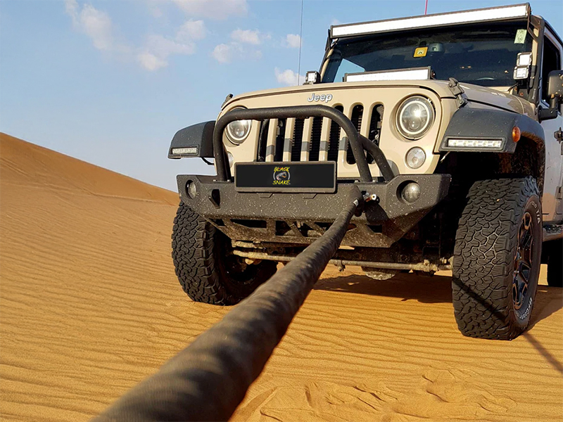 Sangle kinétique professionnelle Black Snake 10 Mètres 8 Tonnes – Image 4