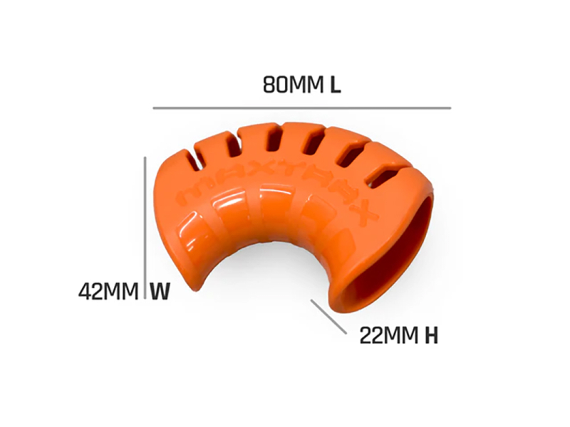 Protecteur caoutchouc orange de Manille Maxtrax Shackle shield - La paire – Image 4