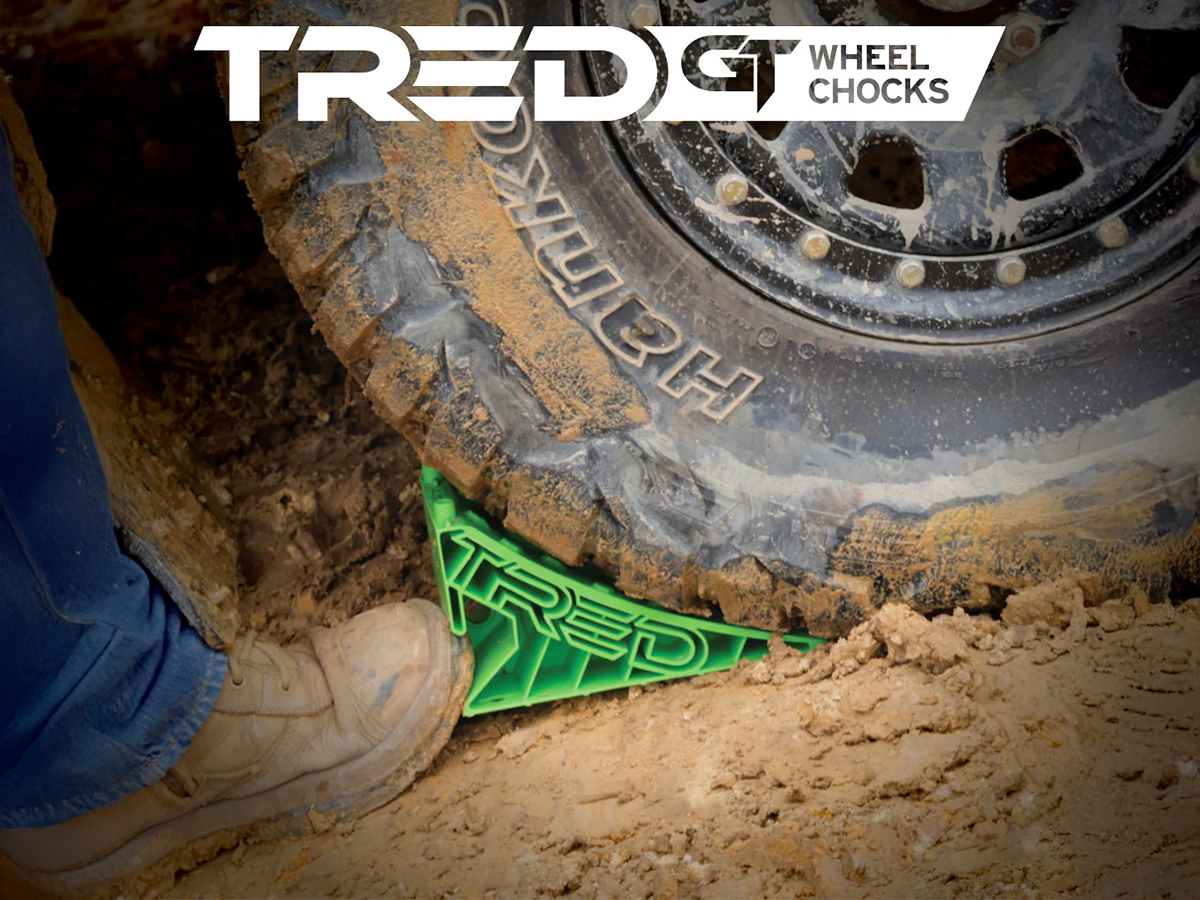 Cales de roue Wheel Chock verte Tred - La paire – Image 4