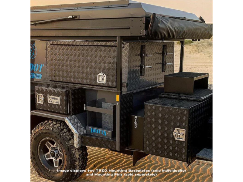 Support plat de montage pour plaques à sable Tred - La pièce – Image 5