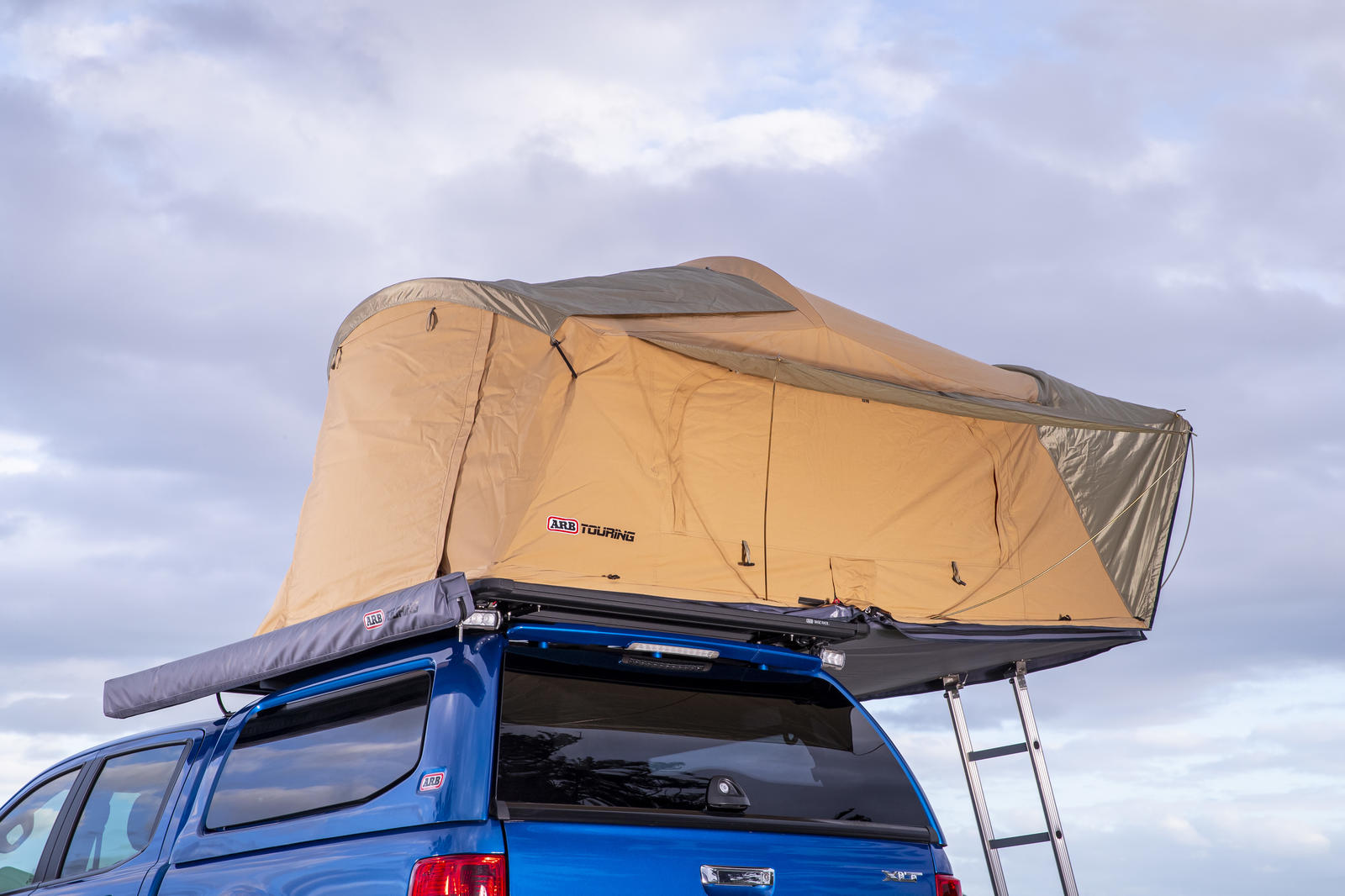 Tente de Toit ARB Flinders (2400x1400mm) + Echelle Amovible – Image 5