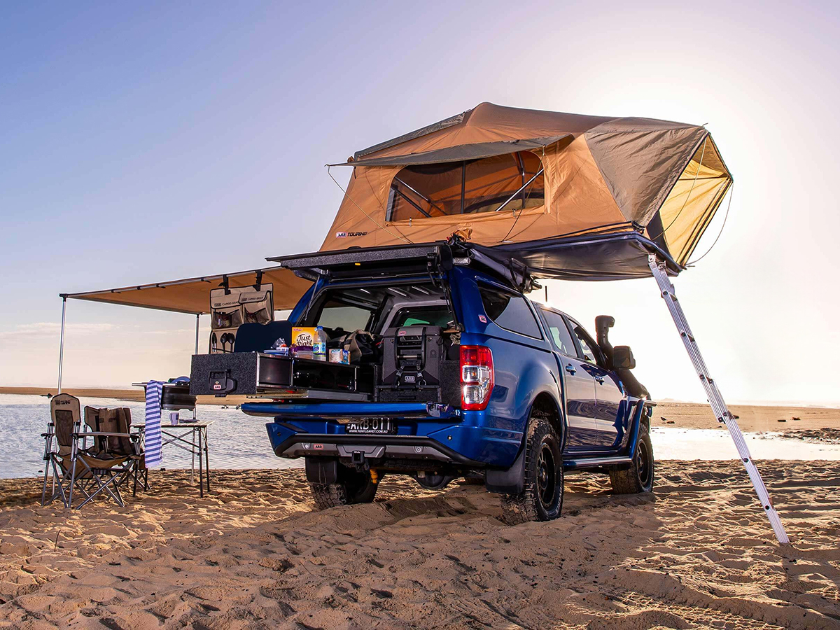 Tente de Toit ARB Flinders (2400x1400mm) + Echelle Amovible