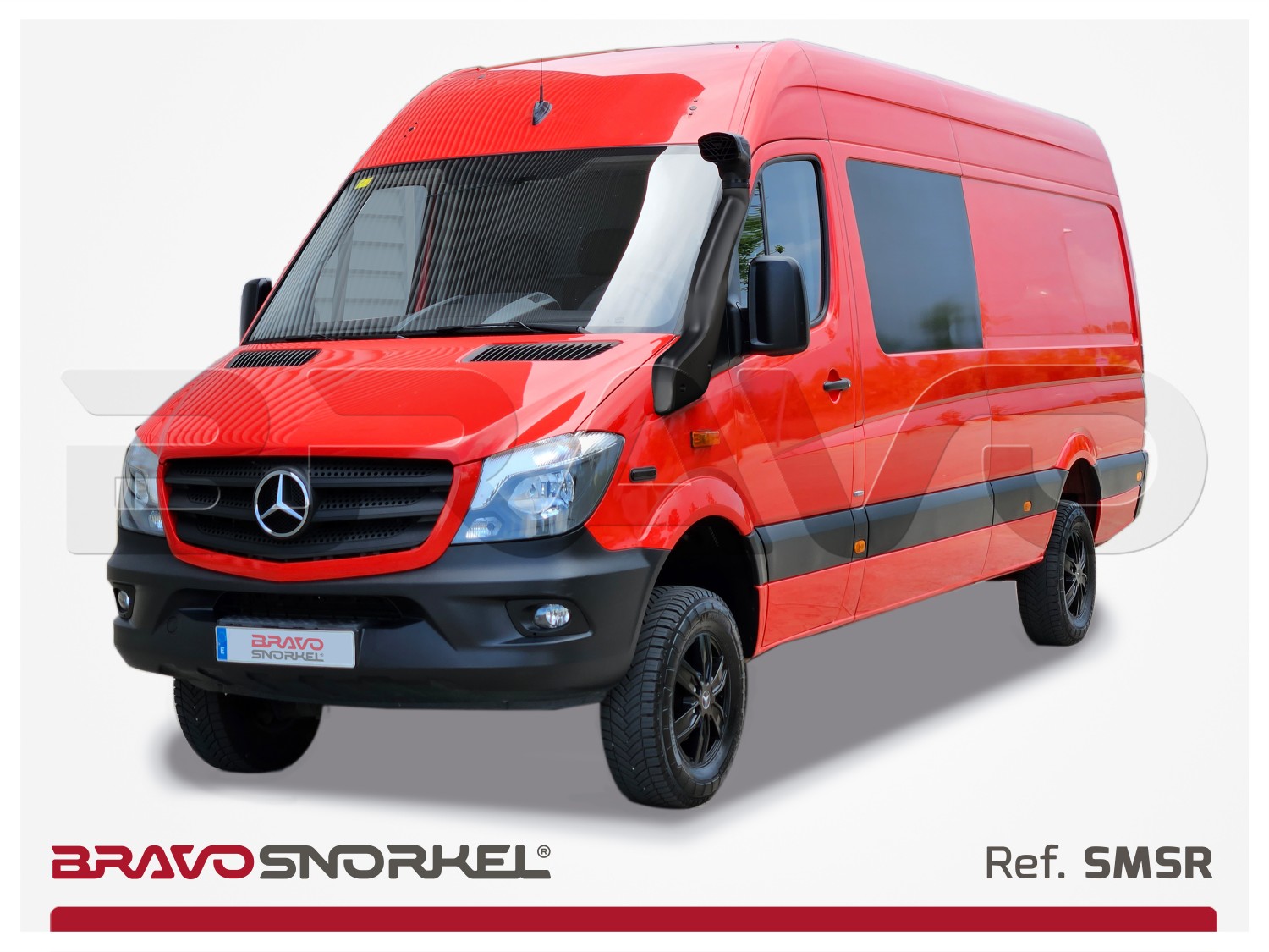 BRAVO SNORKEL MERCEDES SPRINTER W906 / VOLKSWAGEN CRAFTER (2006 - 2018)