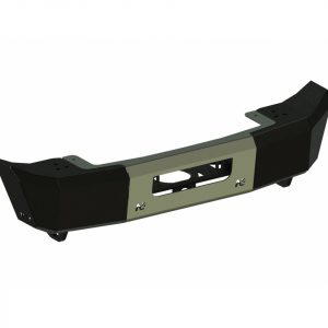 Pare-chocs avant acier Wrangler JL platine treuil intégrée banane courte N4-Offroad