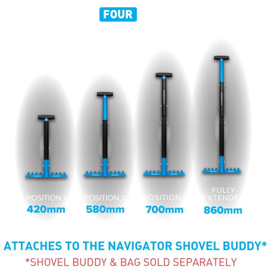 RAKE BUDDY RAKE HEAD FITS TO NAV SHOVEL