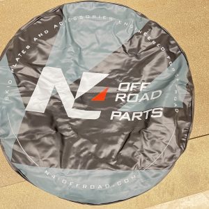 Cache couvre roue noir logo N4 Offroad Ø83 cm pour pneu en 285-70x17