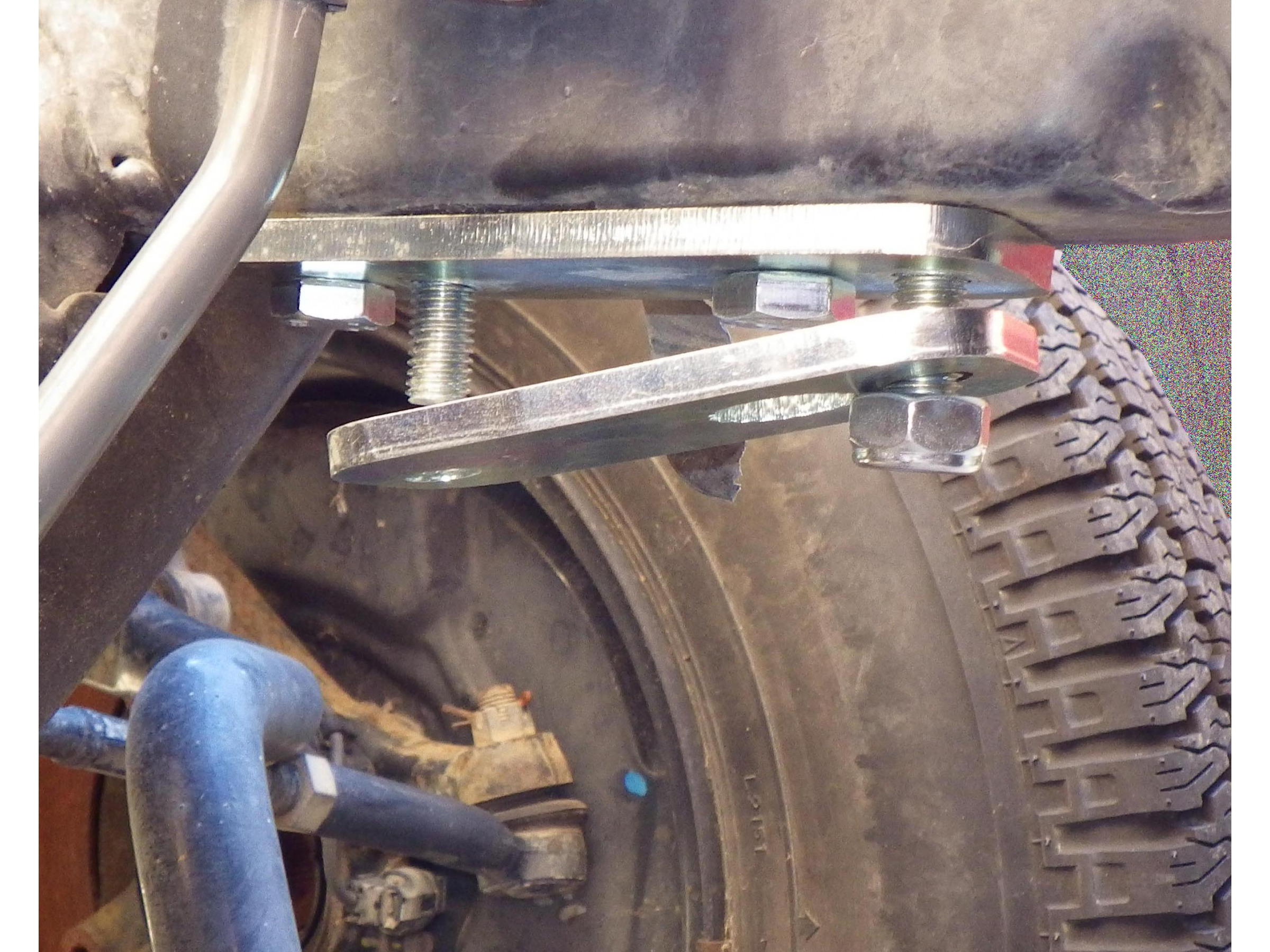 Kit de modification d'ancrage barre stabilisatrice avant pour Toyota KDJ120 N4-Offroad – Image 3